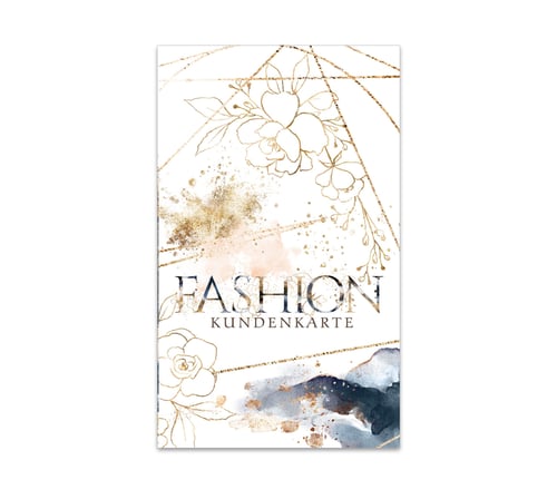 Kundenkarte Kundenkarten Kundenbindung Bonuskarte Treuepass FA575 Mode Modegeschäft Modeboutique Boutique Fashion Jeans Modegutschein Bekleidung Textilwaren