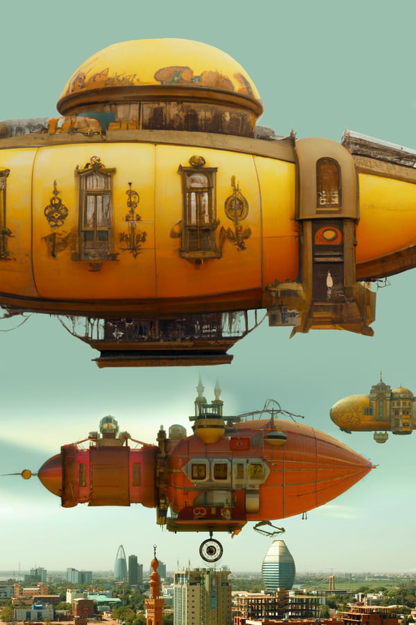 Cities and spaceships AE