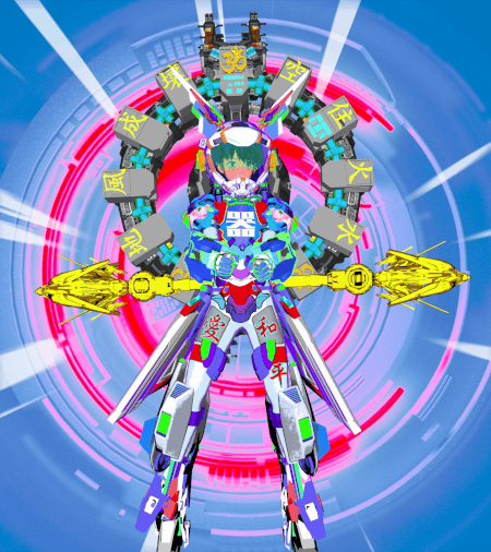 Material World Knight: Full Armed Fighting Mode by Lu Yang