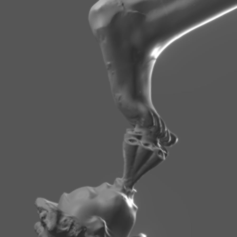 Messenger (fragment) by Auriea Harvey