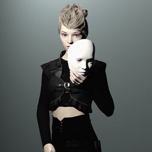 Self-Portrait with Mask thumbnail