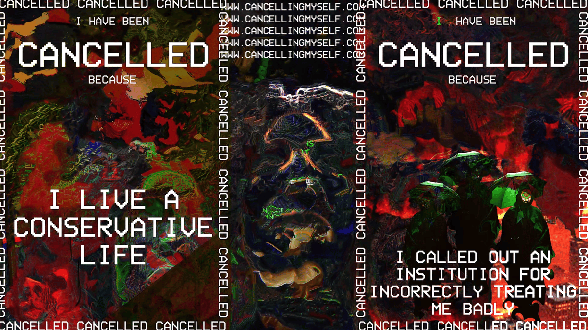 CANCELLING YOURSELF (Portal Video) by Danielle Brathwaite-Shirley