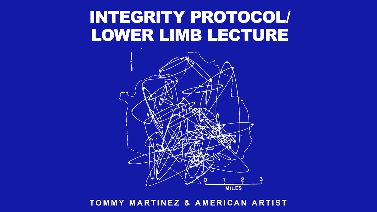 Integrity Protocol Lyrics Video by American Artist and Tommy Martinez