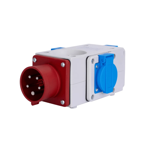 16A Adapteri 3x Schuko