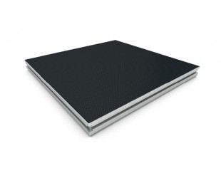 Sixty82 1x1m Hexa Black