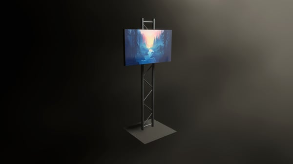 Messunäyttö 55", paketti