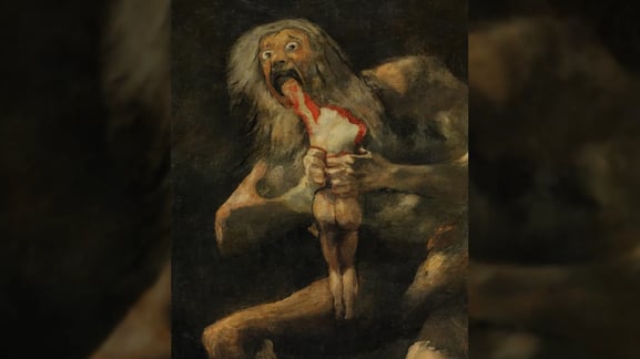 프란시스코 고야 - 자식을 잡아먹는 사투르누스