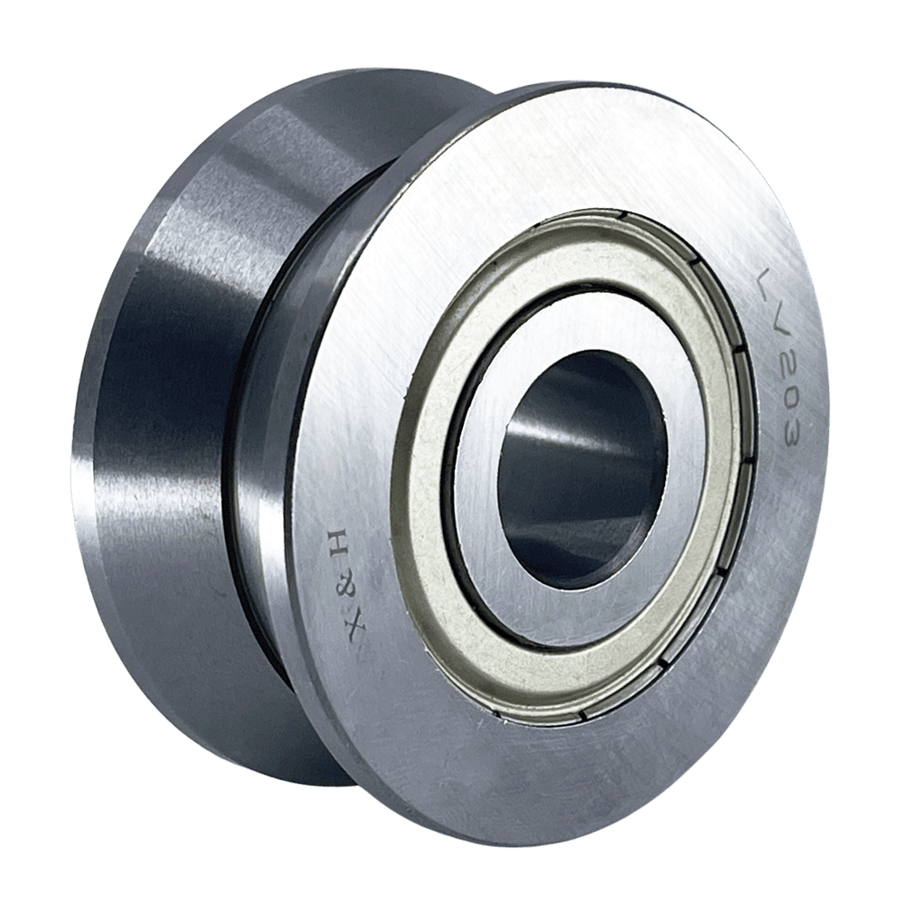 120° V groove track rollers