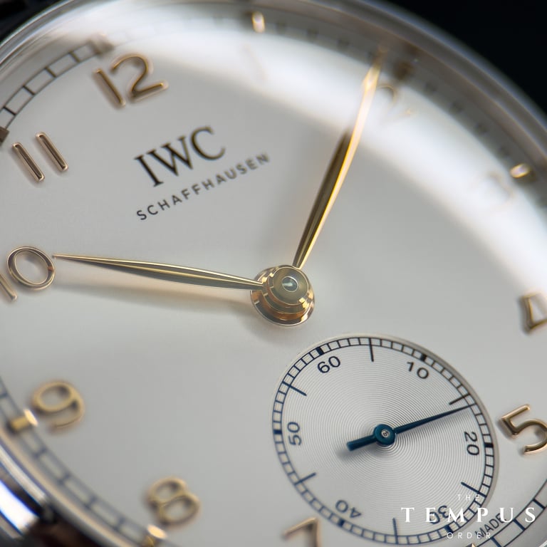 IWC Portugieser Automatic 40 – 40mm Stainless Steel Silver Dial with Gold Hands