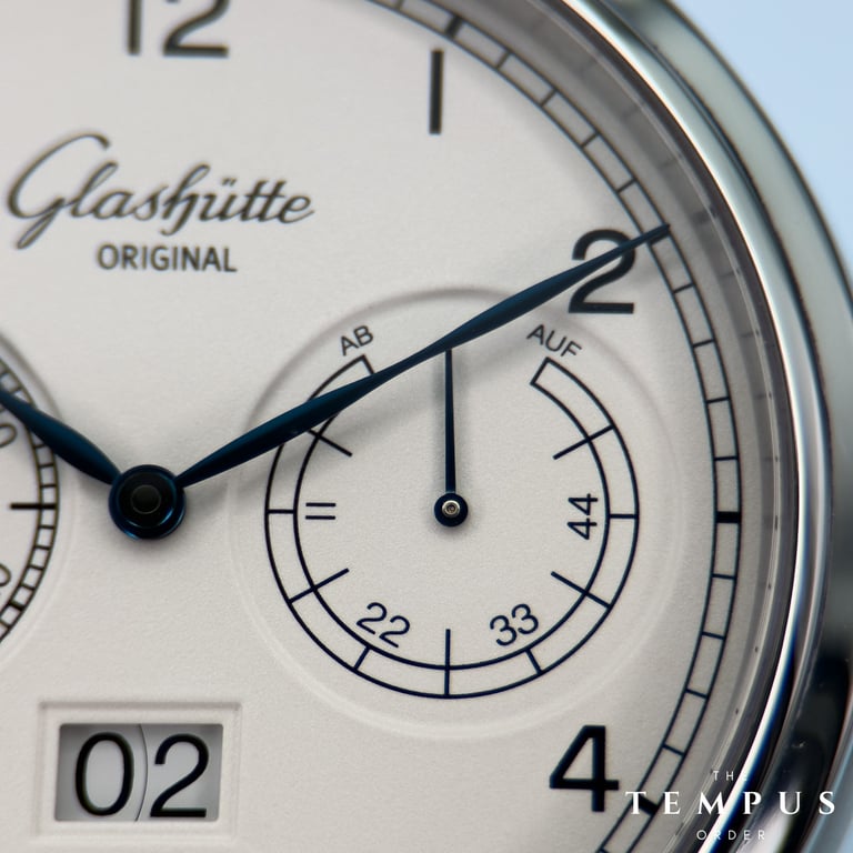 Glashütte Original Senator Observer – 44mm Stainless Steel Black Alligator