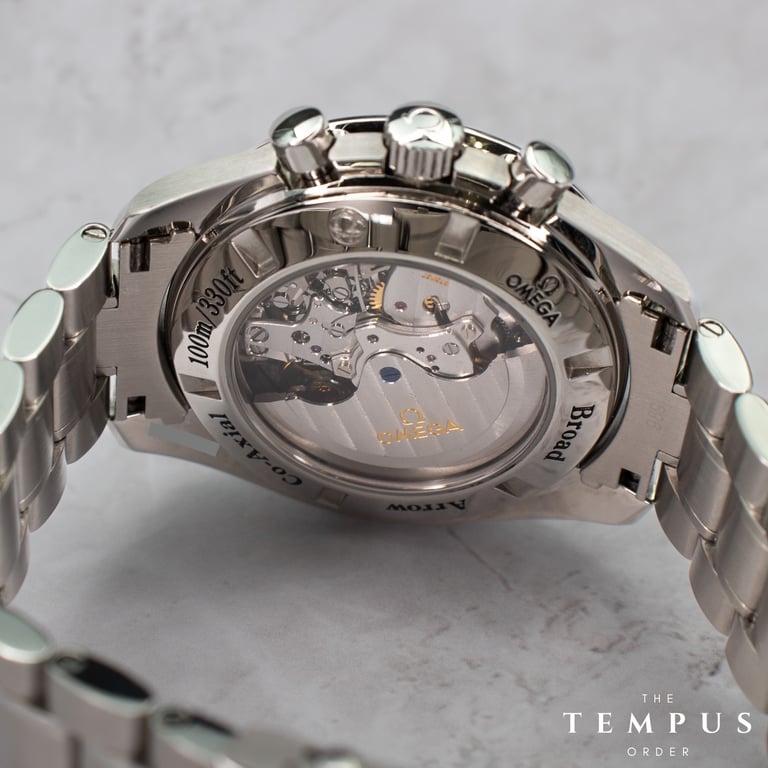 Omega Speedmaster Broad Arrow Co-Axial Chronograph – 44.25mm Stainless Steel