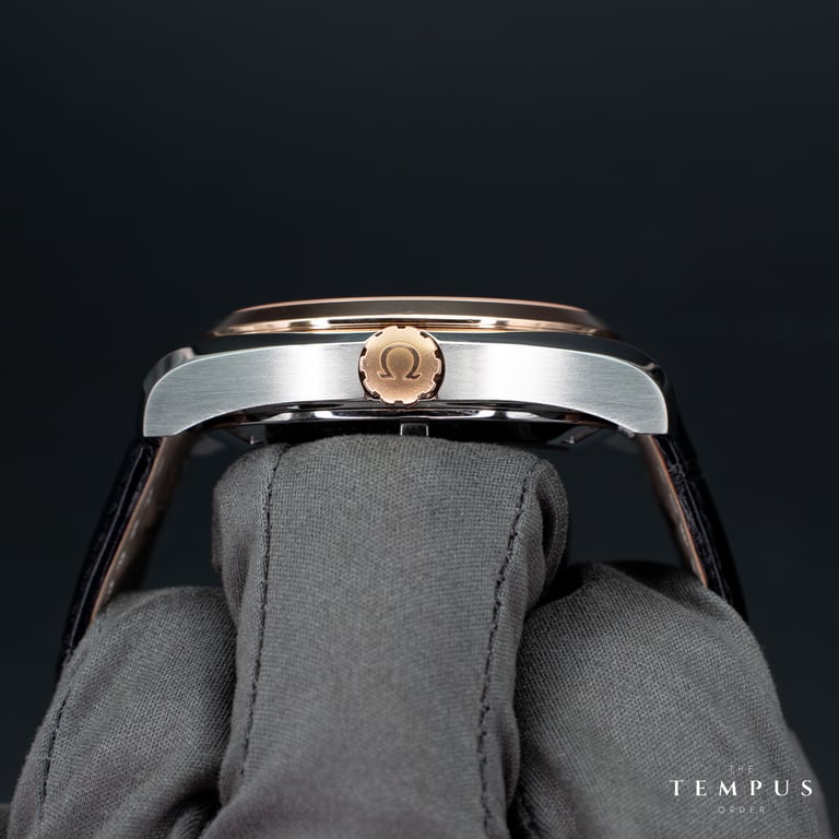 Omega Seamaster Aqua Terra 150M – 38.5mm Steel & Red Gold Mother-of-Pearl