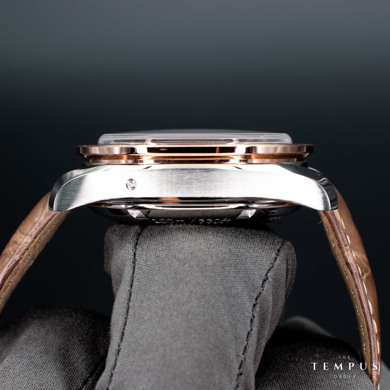 Omega Speedmaster 38 Cappuccino – 38mm Steel & Sedna Gold