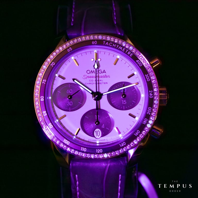 Omega Speedmaster 38 Cappuccino – 38mm Steel & Sedna Gold