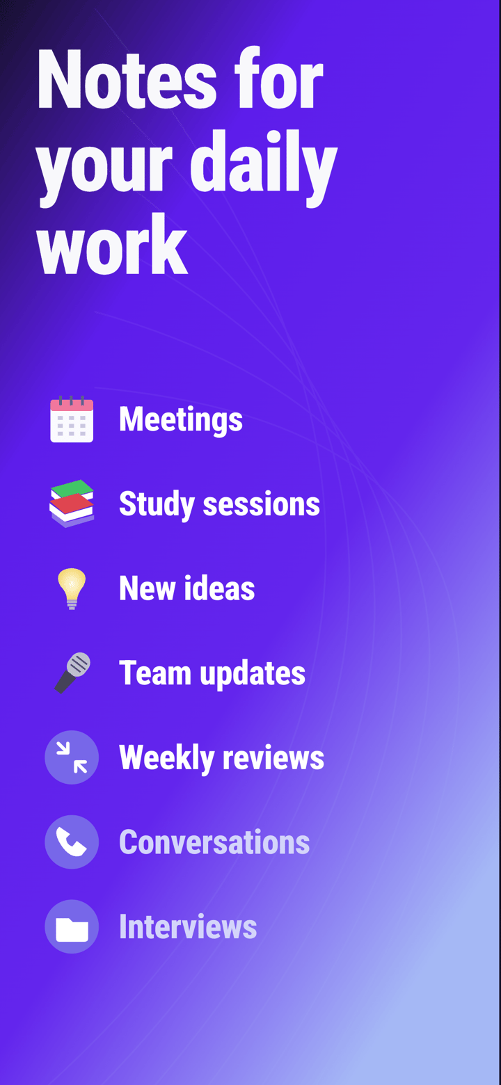 Ink Signal app screenshot template preview, screen 4 of 5, Productivity design