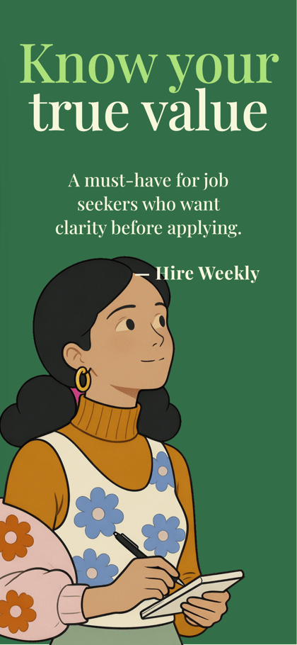 CareerHive app screenshot template preview, screen 5 of 5, Career design