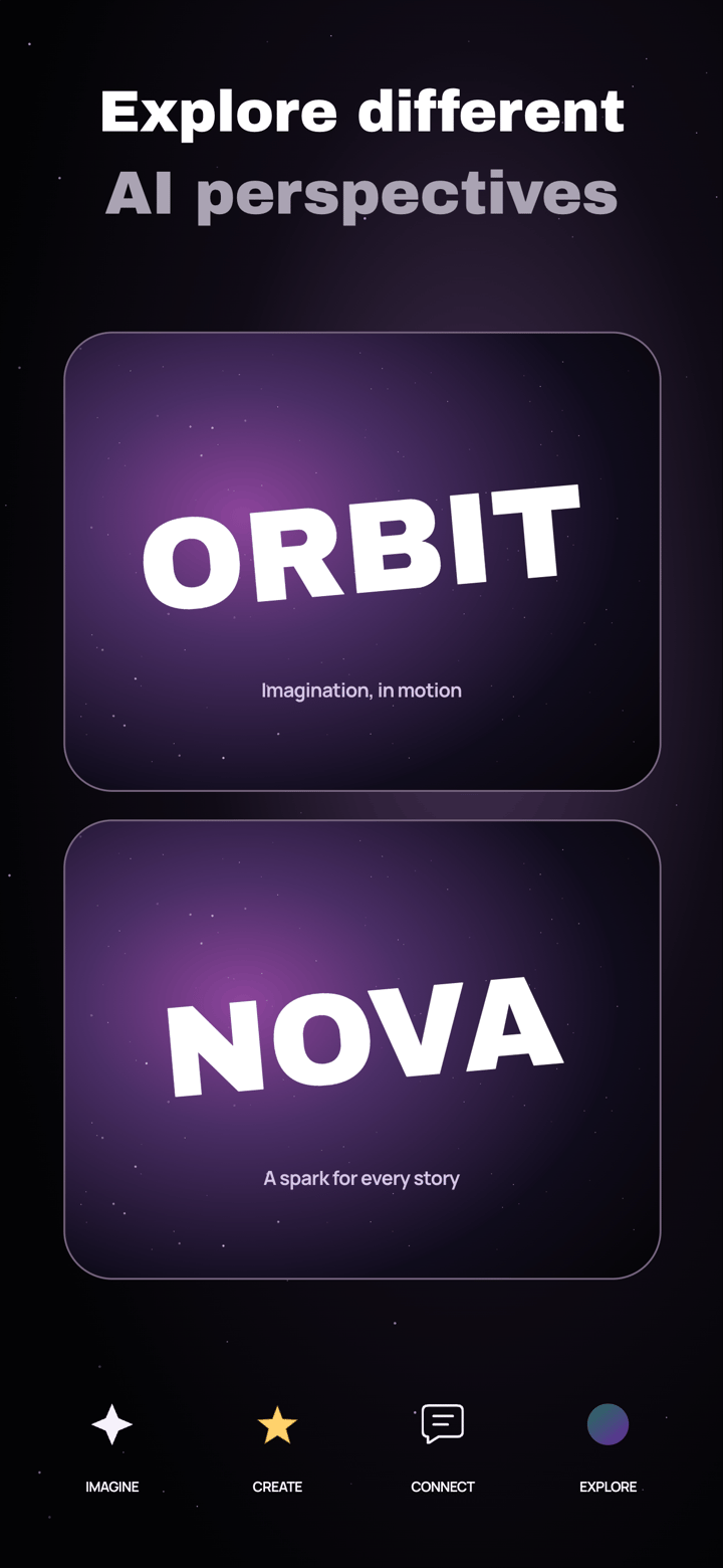 Prism Persona app screenshot template preview, screen 4 of 5, Lifestyle design