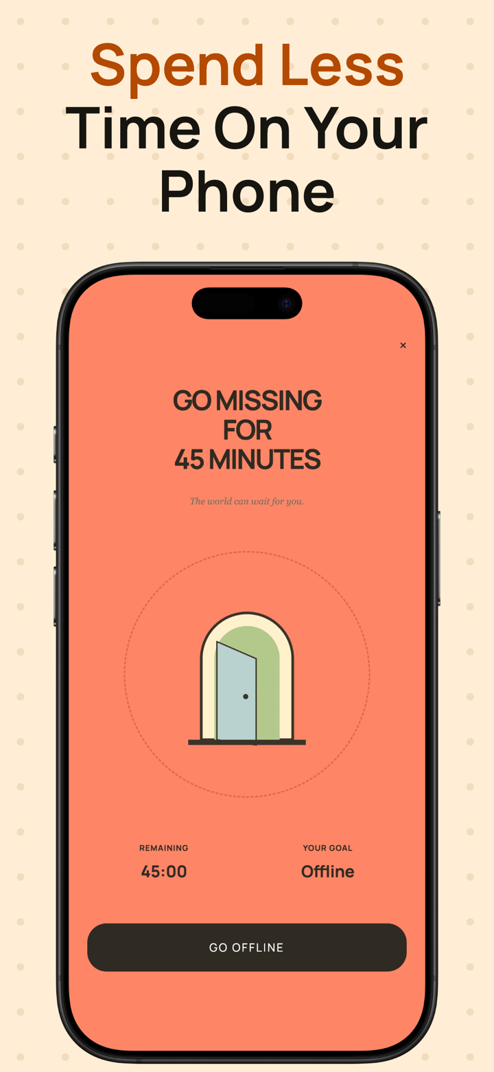 Tangerine Club app screenshot template preview, screen 4 of 5, Lifestyle design