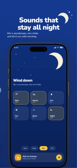 StillMind app screenshot template preview, screen 5 of 5, Health & Fitness design