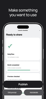 Forge Compact app screenshot template preview, screen 5 of 5, Developer Tools design