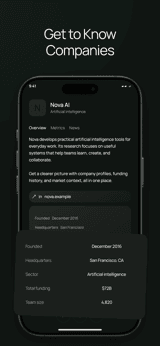 Private Market app screenshot template preview, screen 3 of 5, Finance design