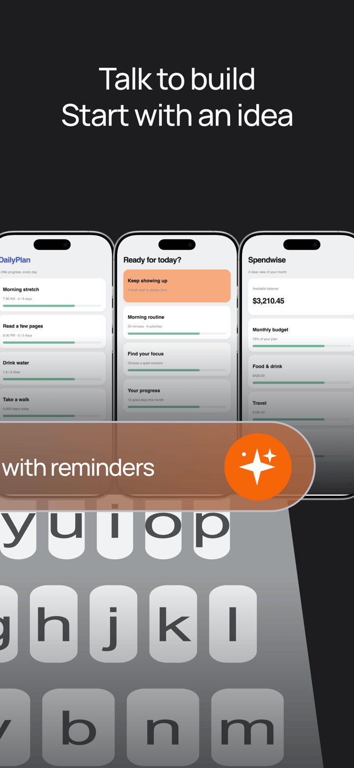 Forge Compact app screenshot template preview, screen 2 of 5, Developer Tools design