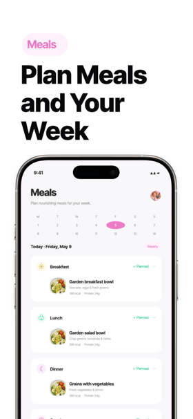 DayFlow Planner app screenshot template preview, screen 5 of 5, Productivity design