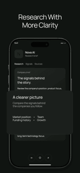 Private Market app screenshot template preview, screen 5 of 5, Finance design