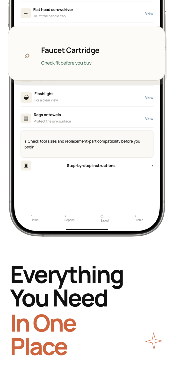 Mend Orange app screenshot template preview, screen 4 of 5, Lifestyle design