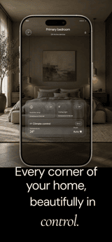 Haven Control app screenshot template preview, screen 2 of 5, Lifestyle design