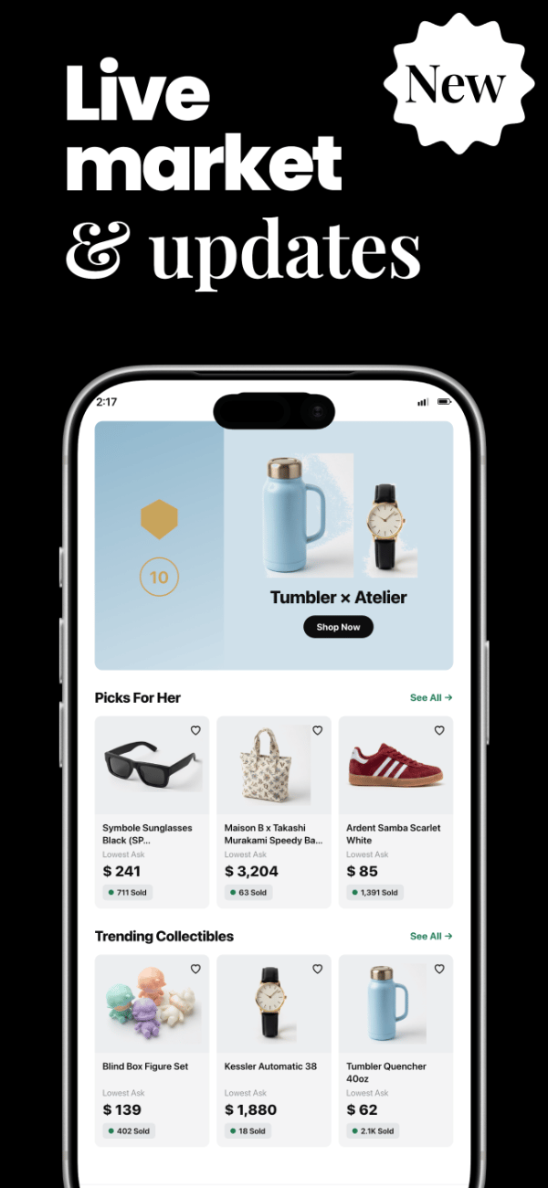 Street Drop app screenshot template preview, screen 4 of 5, Shopping design