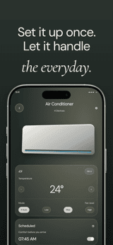 Haven Control app screenshot template preview, screen 3 of 5, Lifestyle design