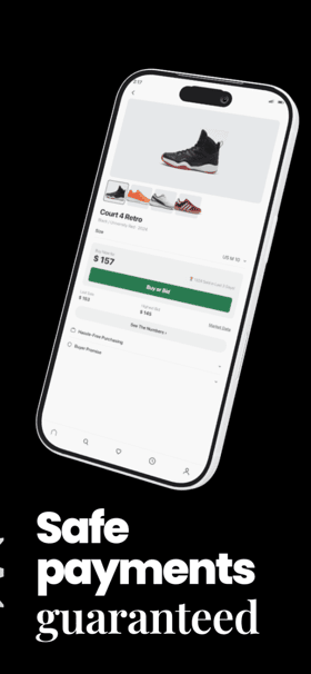 Street Drop app screenshot template preview, screen 3 of 5, Shopping design