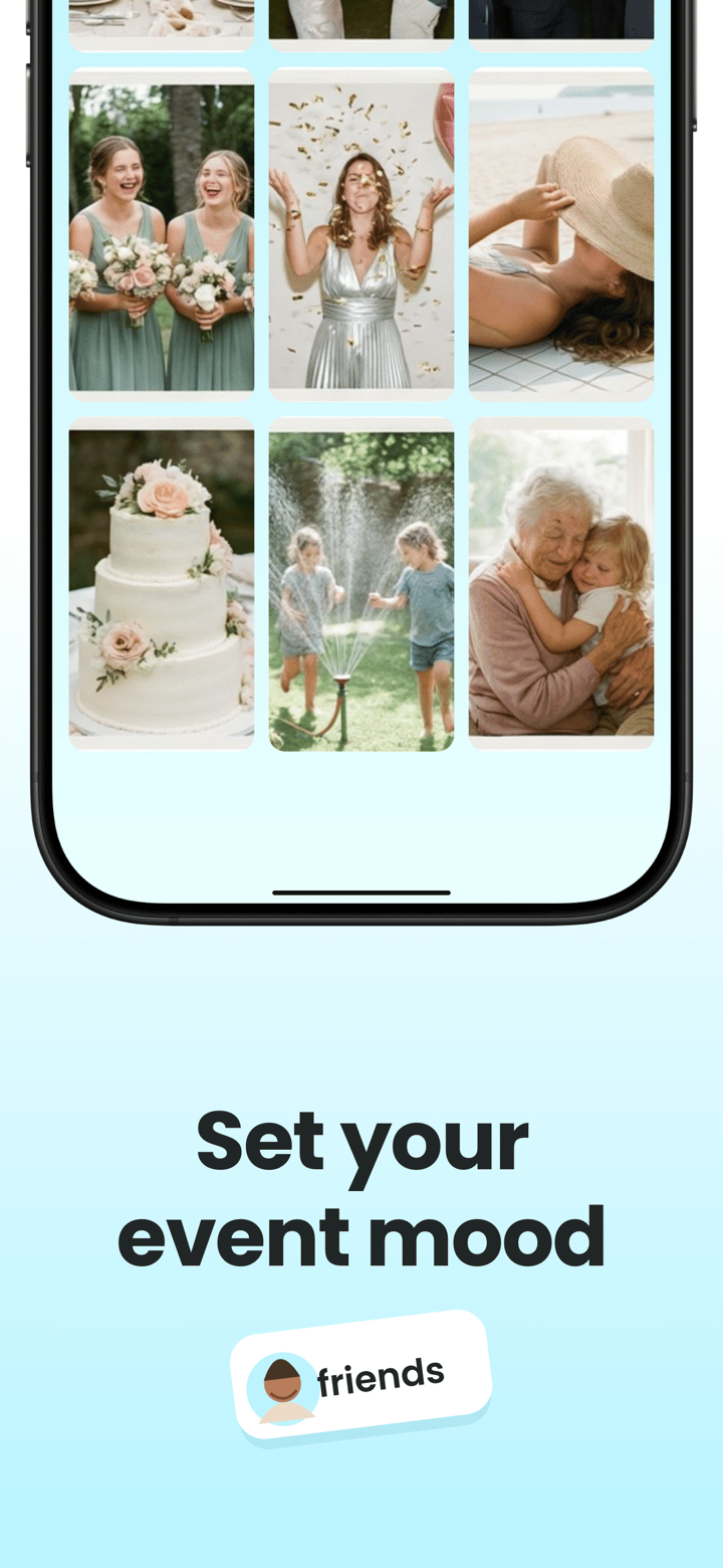 Ivory Invite app screenshot template preview, screen 4 of 5, Lifestyle design