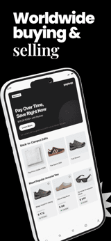 Street Drop app screenshot template preview, screen 2 of 5, Shopping design