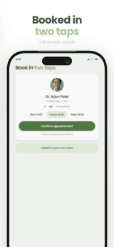 WellLoop app screenshot template preview, screen 5 of 5, Health & Fitness design