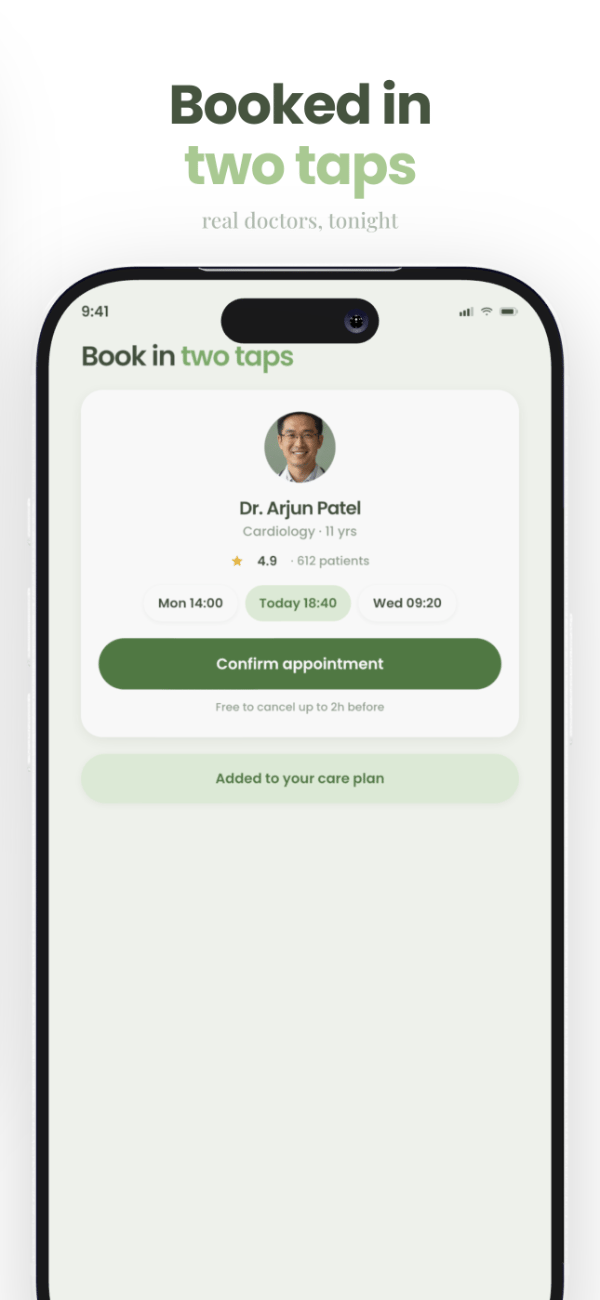 WellLoop app screenshot template preview, screen 5 of 5, Health & Fitness design