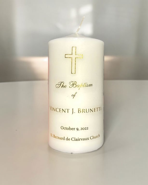 Personalized Candle - view 2