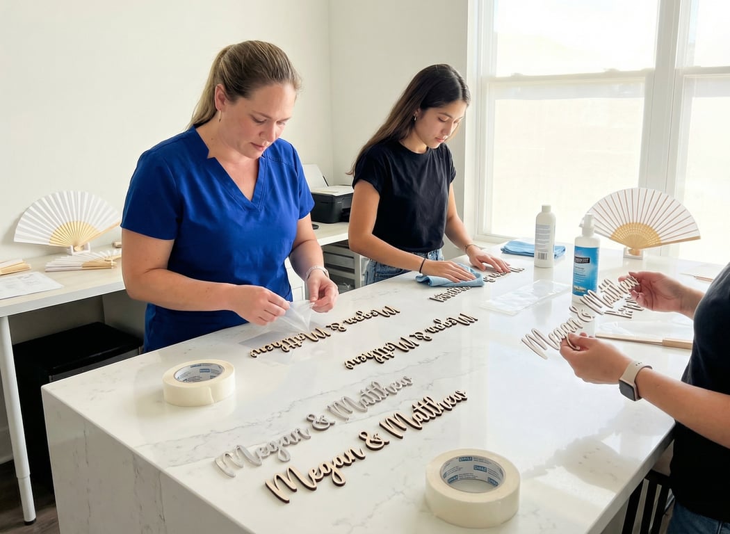 Crafting personalized gifts