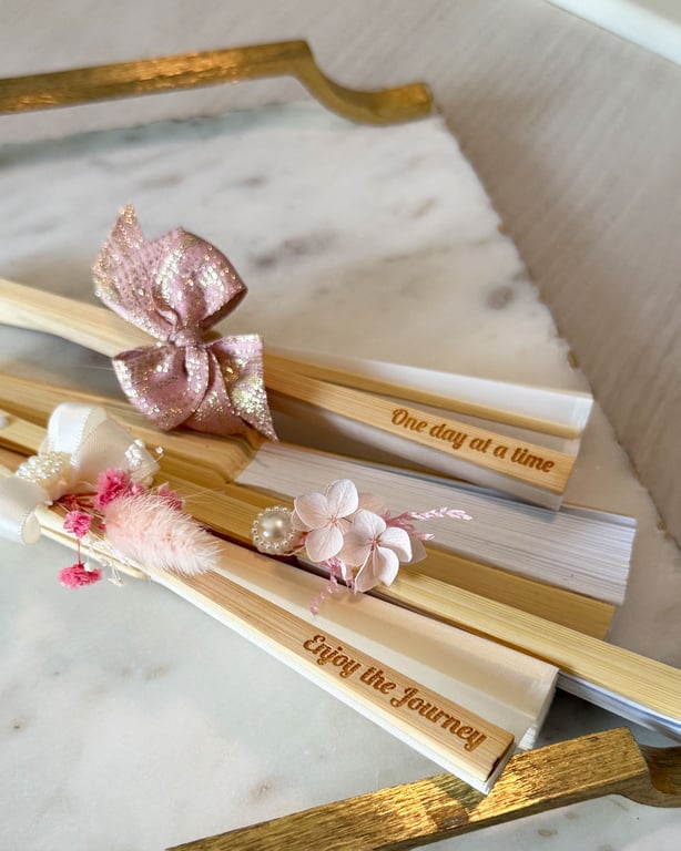 Personalized Hand Fan - Deluxe - view 2