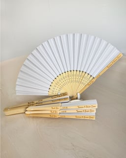 Personalized Hand Fan - Classic