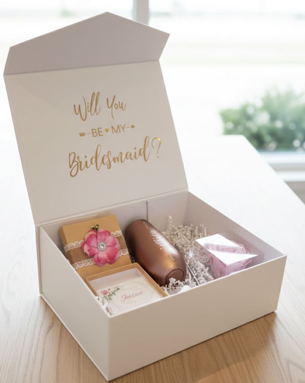 Bridesmaid Custom Boxes