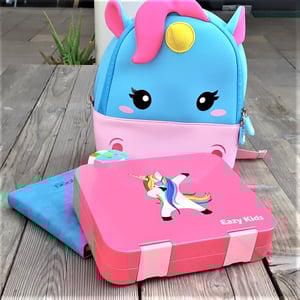 Nohoo Unicorn Bag + Bento Lunch Box