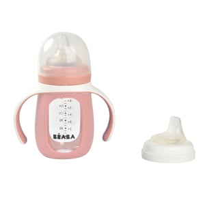 Beaba - 2-in-1 Learning Bottle 210ml + Silicone Sleeve