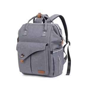 Alameda - Diaper Backpack - Large - Grey