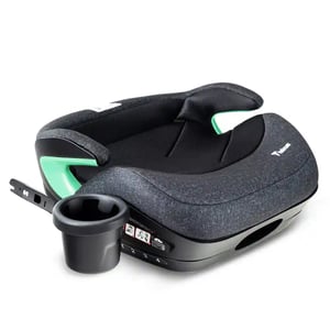 Teknum - Car Seat I-Size Booster with 4 Reclining Mode & Isofix - Grey