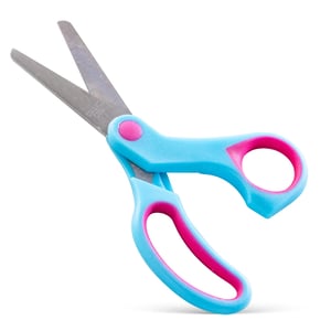 Eazy Kids - School Scissors for Kids - Blue