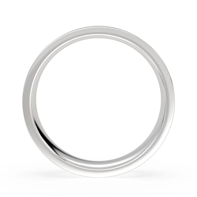 2 Grooves Flat Profile, Mens Bands, image 3 by Grandeur Diamonds