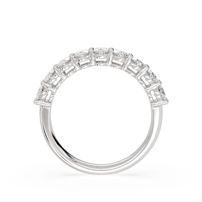 Oval Eternity, Wedding Bands, image 3 by Grandeur Diamonds