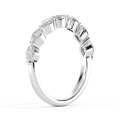 Marquise Eternity, Wedding Bands, image 2 by Grandeur Diamonds